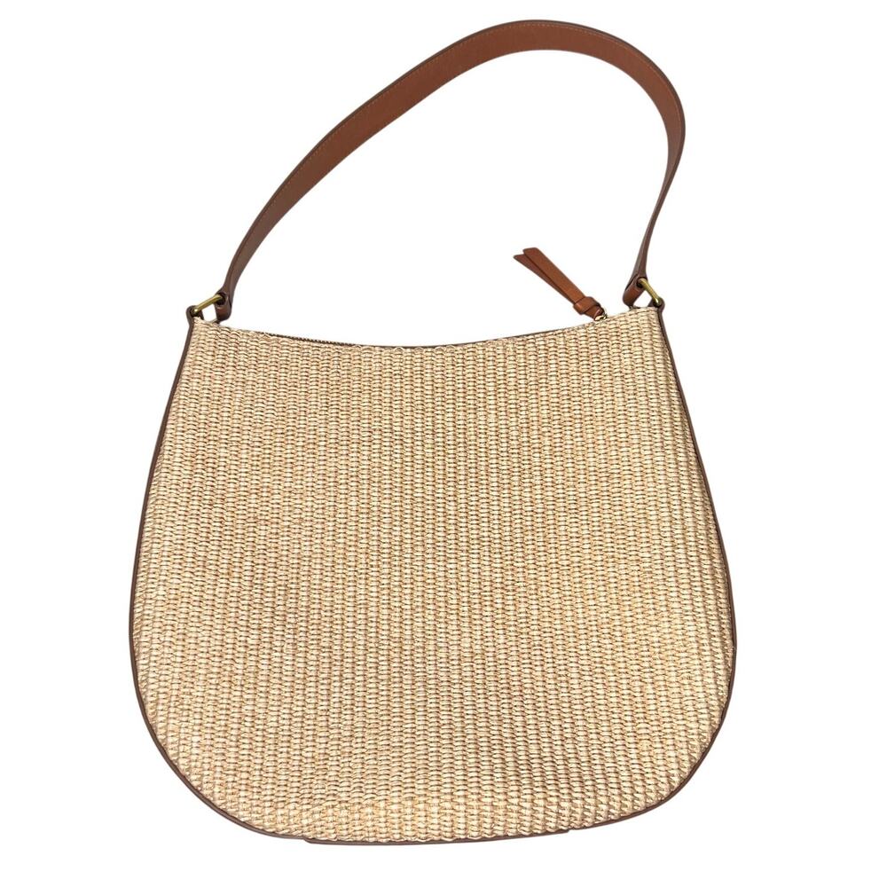Loeffler Randall Bowen Straw Hobo Bag - Picture 2 of 9